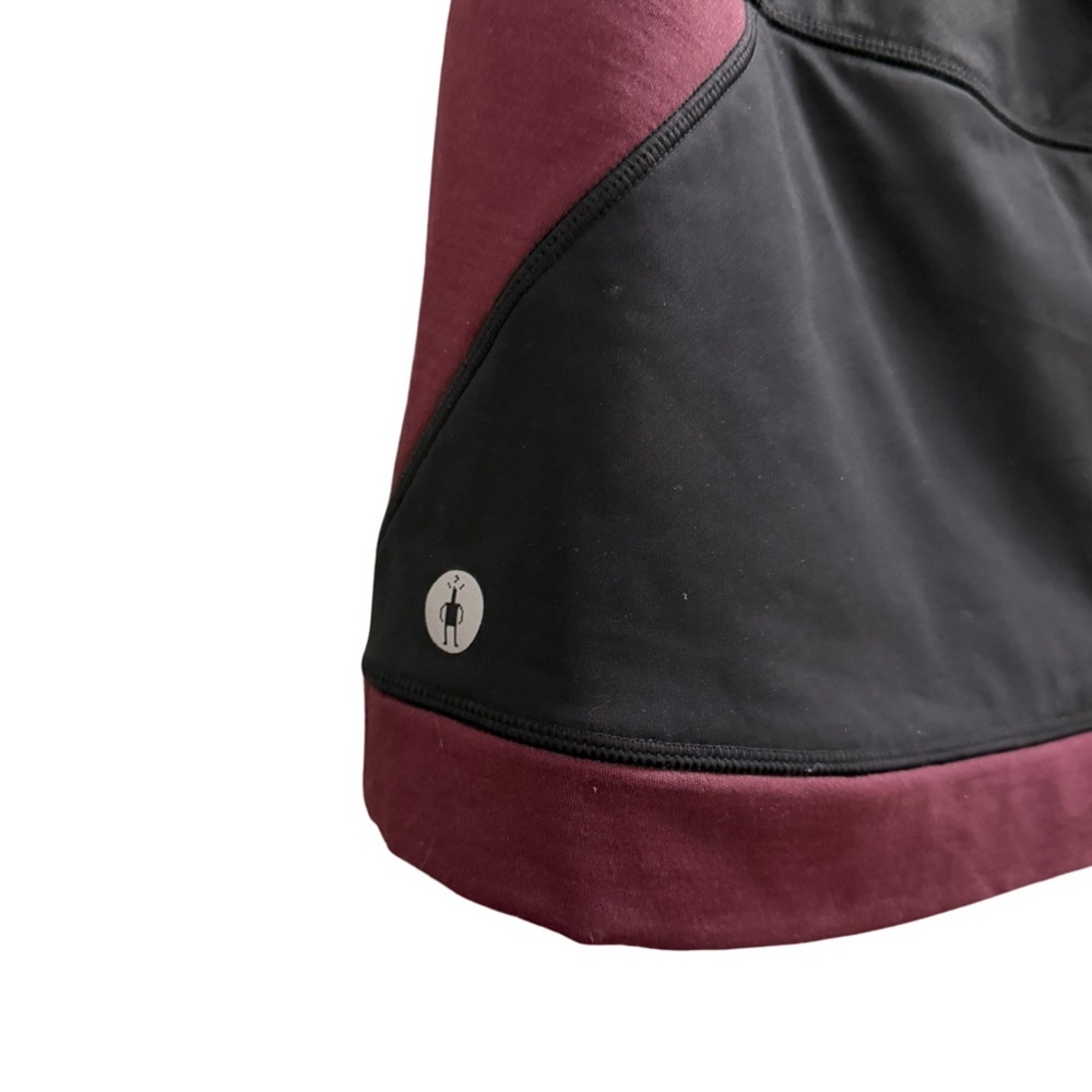 NWOT SMARTWOOL Active Fleece Insulated Wind Vest in Eggplant Size XL - Picture 8 of 11